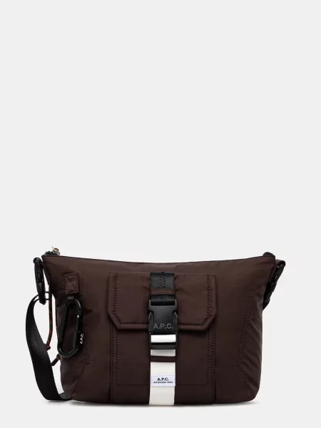 A.P.C. Besace Trek torebka crossbody brązowa