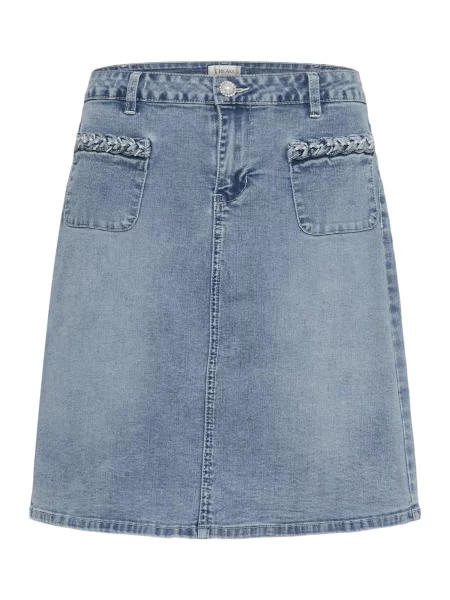 Cream Fustă CRGrazie denim albastru