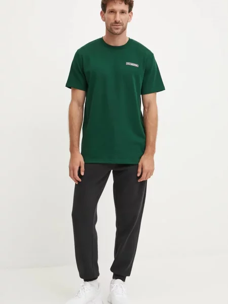 Under Armour basic tričko s bavlnou HW ARMOUR LABEL zelené