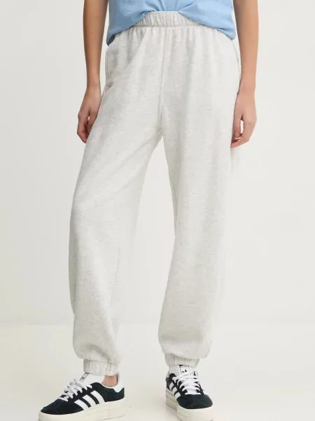 Панталон Hollister Co. с принт сиво