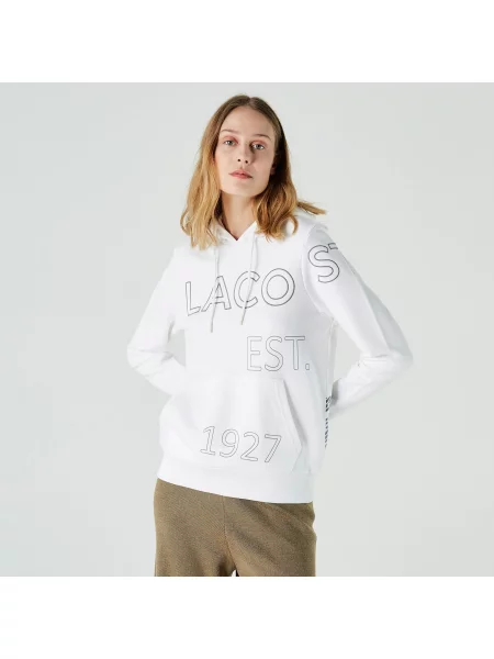 Lacoste толстовка біла