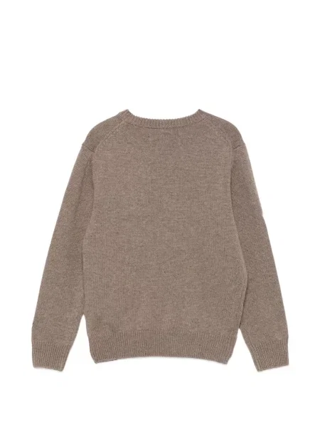 Sweter dziecięcy Mc2 Saint Barth brązowy