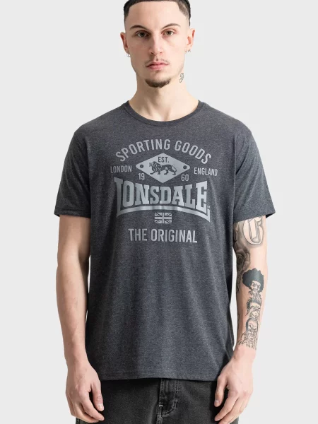 Футболка Lonsdale серая