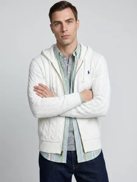 Vestă Polo Ralph Lauren alb