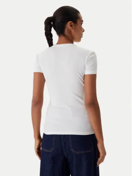 Lacoste Marškinėliai Kreminė