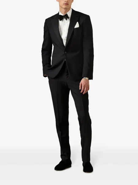 Cămașă Ralph Lauren Purple Label din poplin alb