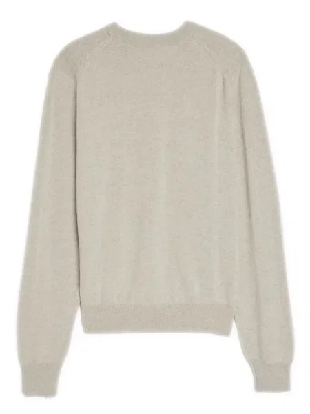 Siuvinėtas megztinis Maison Kitsuné iš merino vilnos