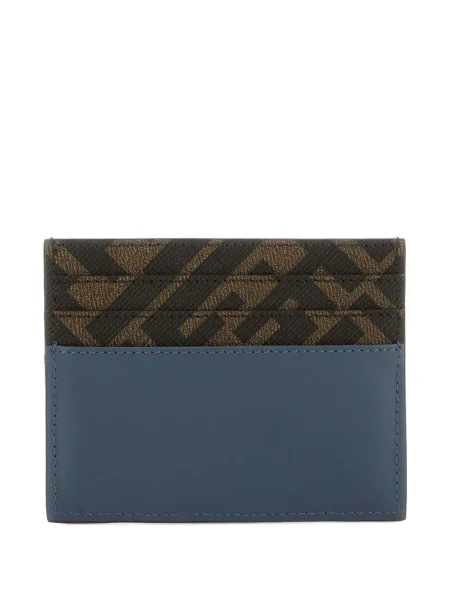 Portofel Fendi din piele albastru