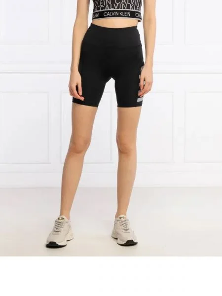 Superdry pantaloni scurți biker negru