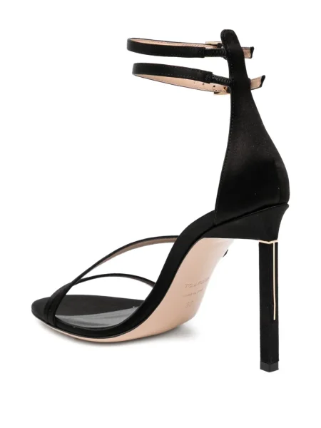 Sandale Tom Ford din satin negru