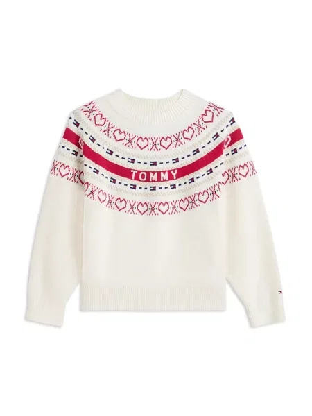 Tommy Hilfiger pulover pentru copii din bej