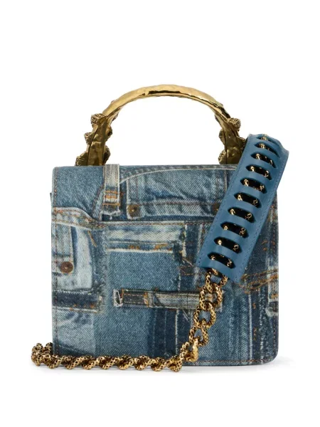 Geantă Roberto Cavalli albastru