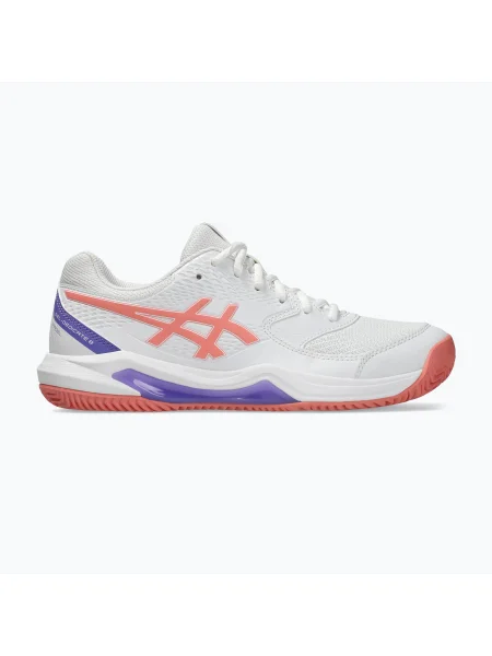 Дамски обувки за падел ASICS Gel-Dedicate 8 Padel W white/guava бяло