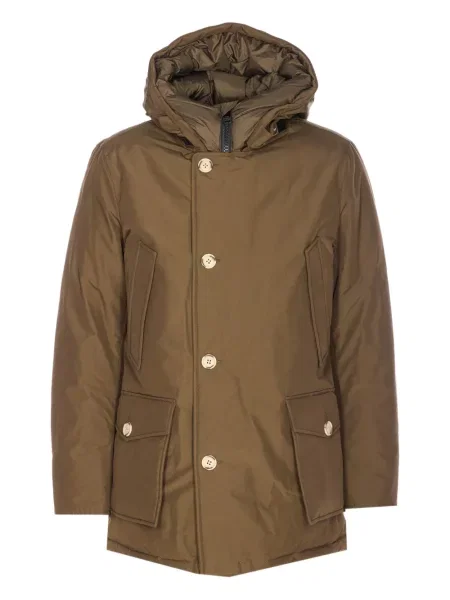Geacă parka Woolrich maro