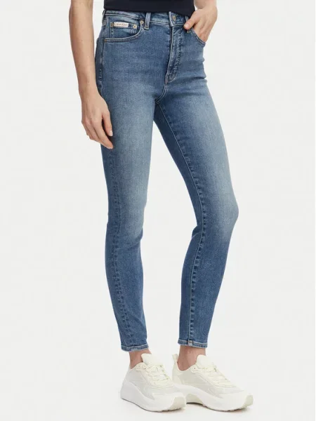 Jeansy Calvin Klein Jeans modré