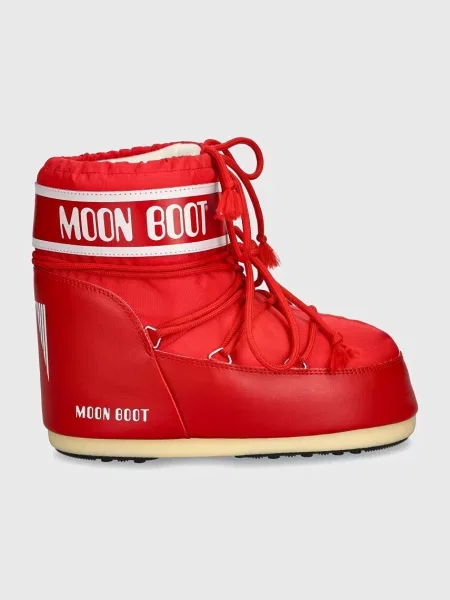 Moon Boot śniegowce MB ICON LOW czerwony