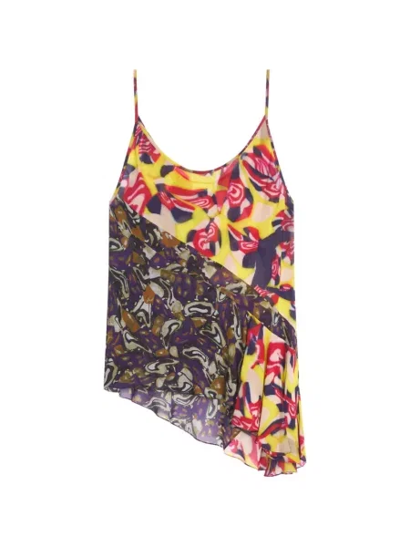 Top Dries Van Noten galben