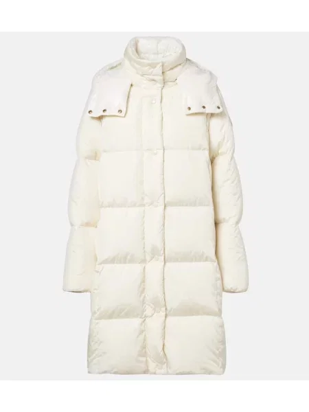 Palton Moncler alb