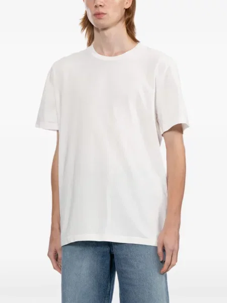 Scurt tricou A.p.c. cu imagine alb