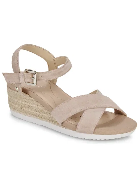 Pantofi Geox din piele bej