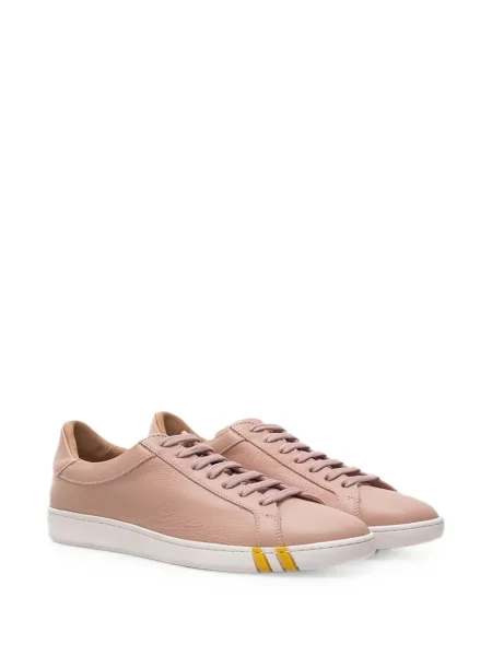 Sneakers Bally με κορδόνια με δαντέλα ροζ