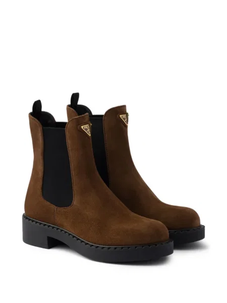 Botine chelsea Prada maro