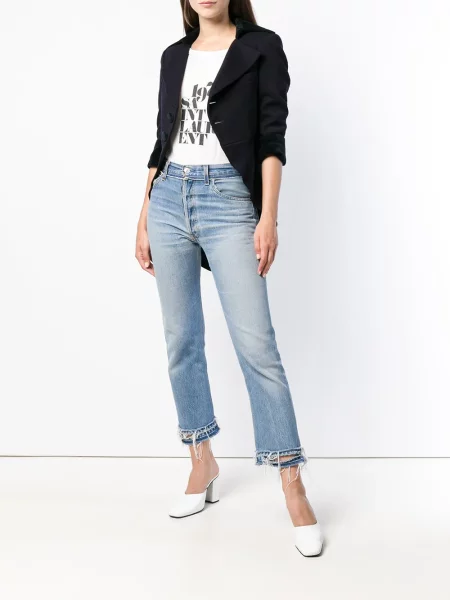 Široká bunda Comme Des Garçons Pre-owned modrá