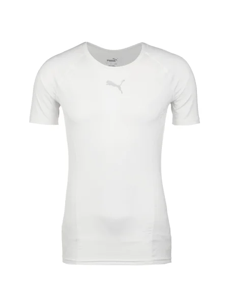PUMA Spodné tričko Liga strieborná biela