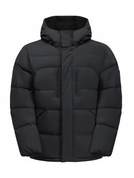 Пуховик Jack Wolfskin Roemertor Jkt темно-сірий сірий