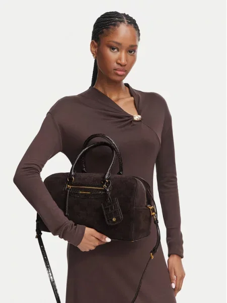 Torbica MICHAEL Michael Kors Jet Set Travel Tamno smeđa