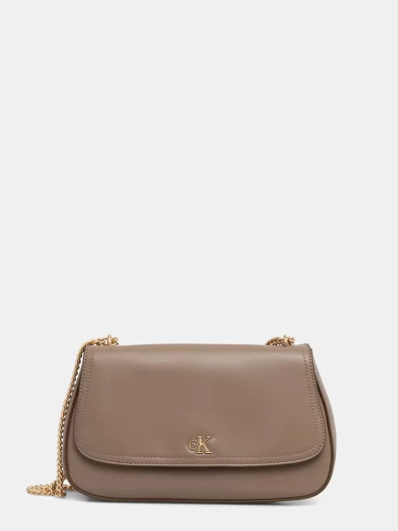 Calvin Klein Geantă pe umăr bej
