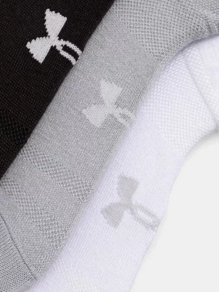 Unisexové ponožky Under Armour Unisex UA Essential Low čierna
