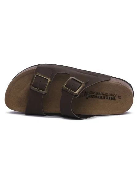 Pantofi Valleverde maro