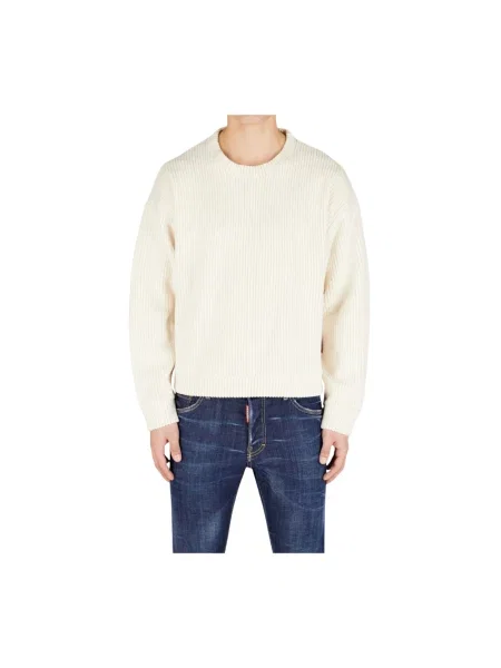 Sweter Dsquared2 casual biały