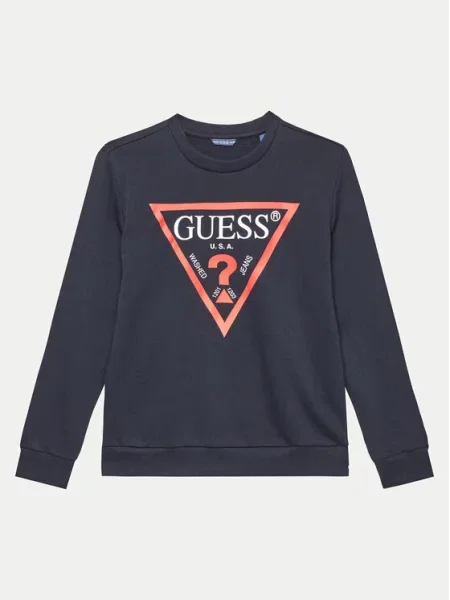 Guess Μπλούζα Σκούρο μπλε