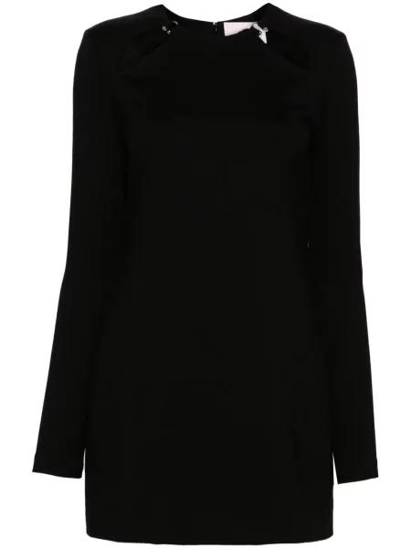 Mała sukienka mini Chiara Ferragni z dżerseju garniturowa czarna