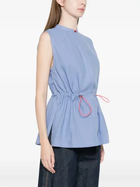 Șnur de strângere top Giorgio Armani albastru