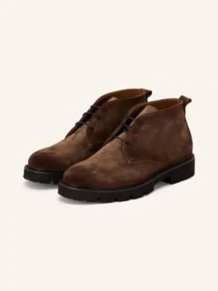 Paul Buty Sznurowane beige beżowe