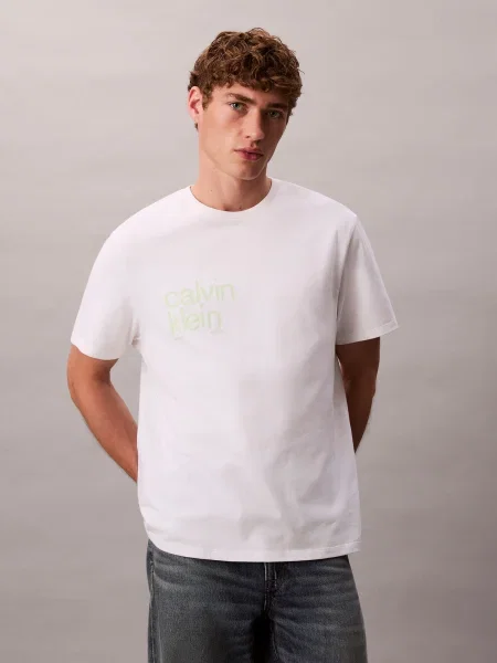 Calvin Klein Jeans Tricou alb