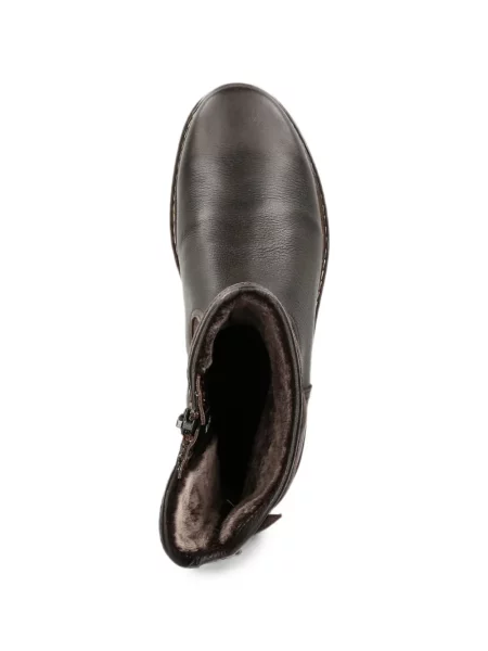 Botine Dirndl & Bua din piele cu cataramă maro