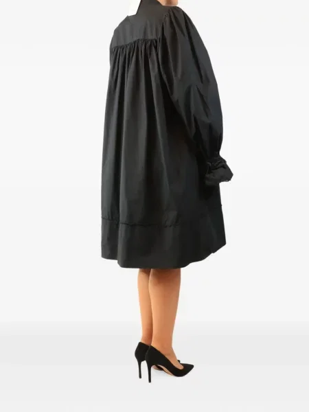 Rochie midi By Malene Birger cu volane negru