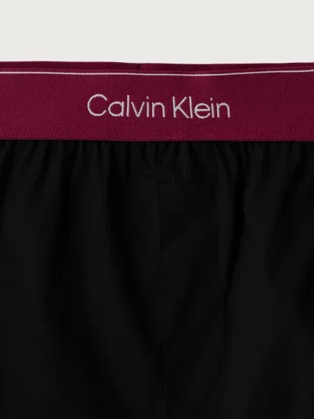 Calvin Klein Underwear laza boxeralsó férfi elasztánnal csomag fekete