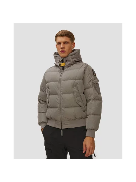 Kurtka bomber Parajumpers z kapturem beżowy