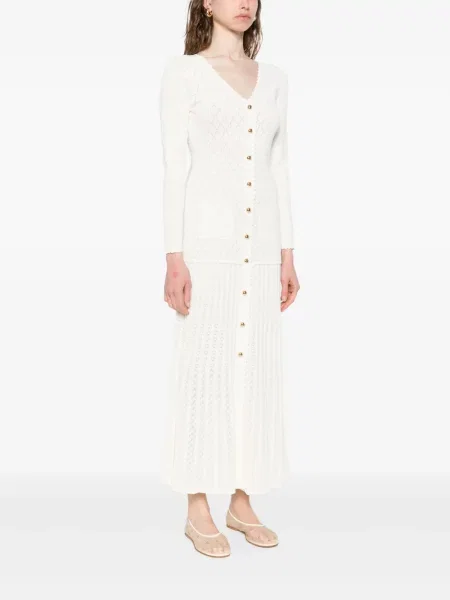 Rochie maxi Sandro tricotate de costum