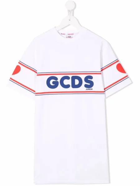 Sukienka koszulowa dziecięca Gcds biała