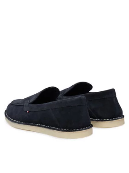 Ilgaauliai batai Tommy Hilfiger mėlyna