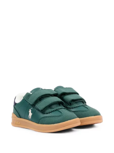 Sneakersy dziecięce Polo Ralph Lauren zielone