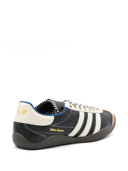 Geacă Adidas cu broderie cu model piele de șarpe maro