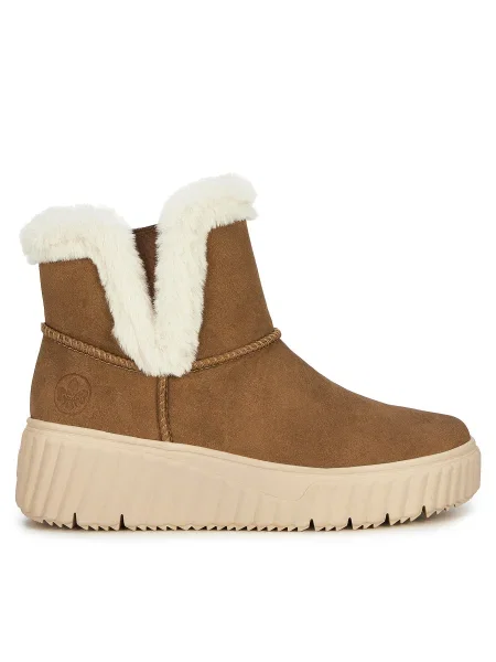 Rieker Botine maro