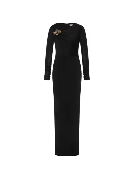 Rochie cu volane Rebecca Vallance cu volane negru